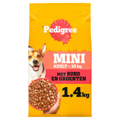 Pedigree - Vital  Droog Adult Mini Rund - Hondenvoer - 1.4kg