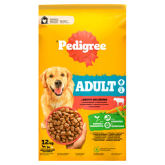Pedigree - Vital Droog Adult Rund - Hondenvoer - 12kg