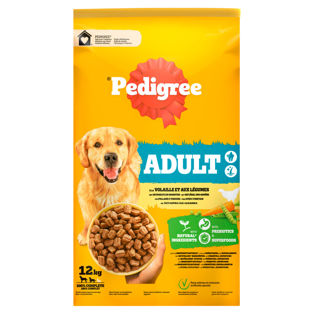Pedigree - Vital Droogvoer Adult Kip - Kattenvoer - 12kg