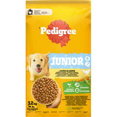 Pedigree - Vital Droogvoer Junior Kip & Rijst - Hondenvoer - 12kg