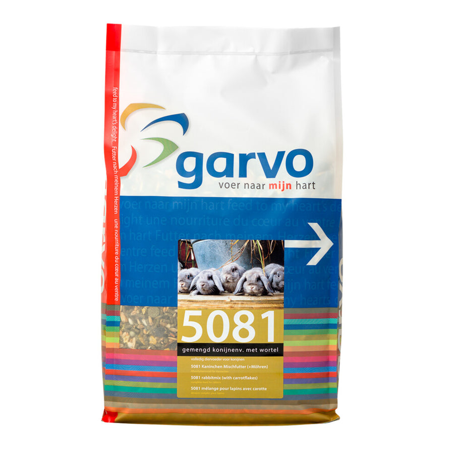 Garvo - gemengd konijnenvoer met wortel (5081) 4kg