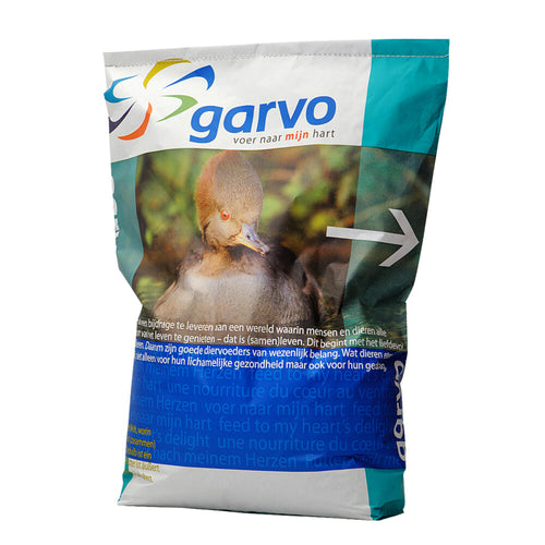 Garvo - Drijvend eendenvoer 19 - 4222 - eendenvoer - Voor alle op het water etende watervogels. Ook geschikt voor duik - en zee - eenden - 12,5kg