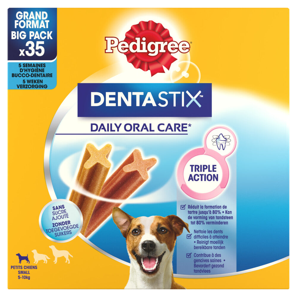 Pedigree - Dentastix Multipack Mini 5-10kg - Hondensnacks - 35 stuks