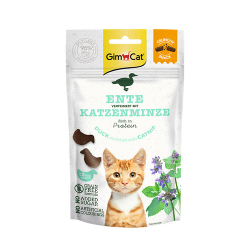 GimCat - Crunchy Snack 50g - Eend&Kattenkruid