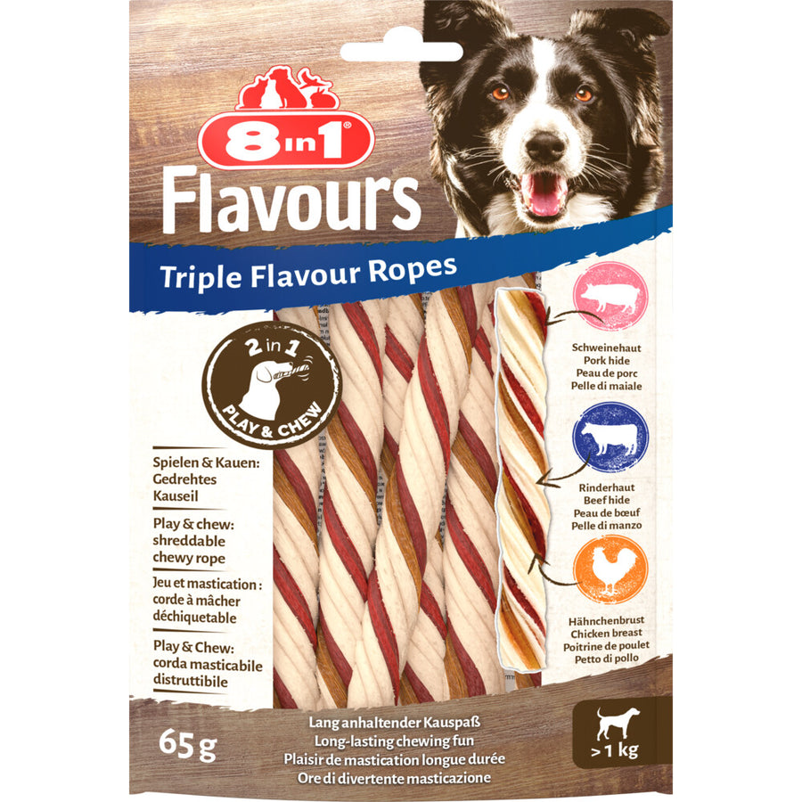 8in1 - Triple Flavour Ropes - 65g