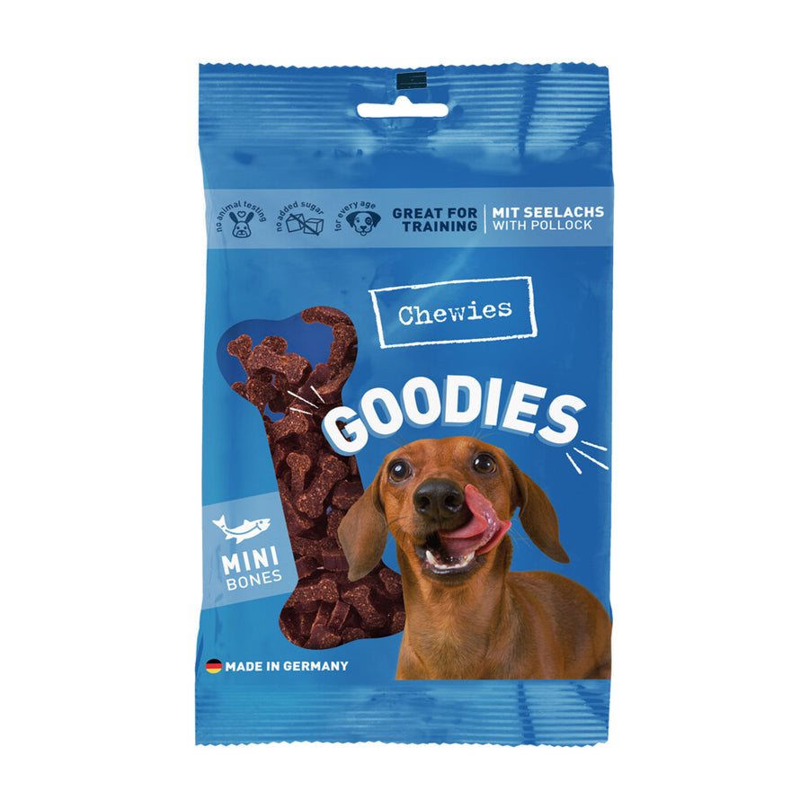 Chewies - kleine trainer botjes - Zalm - 1x 125 gram