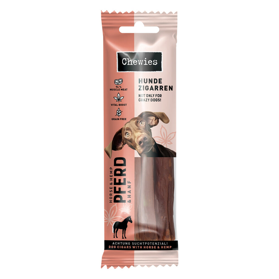 Chewies - Hondensigaar Paard & Hennep - 75g
