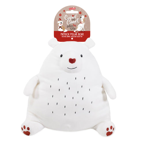 Rosewood - Cupid&Comet - Hondenspeelgoed - Pluche Hondenknuffel - Kerstcadeau - Patrick de IJsbeer