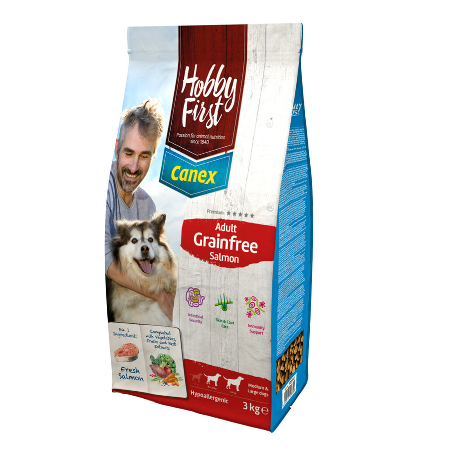 Hobby First - Canex Adult Grainfree Salmon 3kg