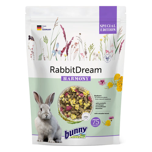Bunny Nature - Konijnenvoer - Konijnendroom Special Edition 1.5kg - Vezelrijk met Kruiden en Bloesems