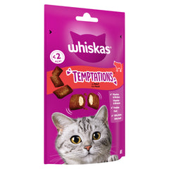 Whiskas - Temptations Beef - Cat Snacks - 60g