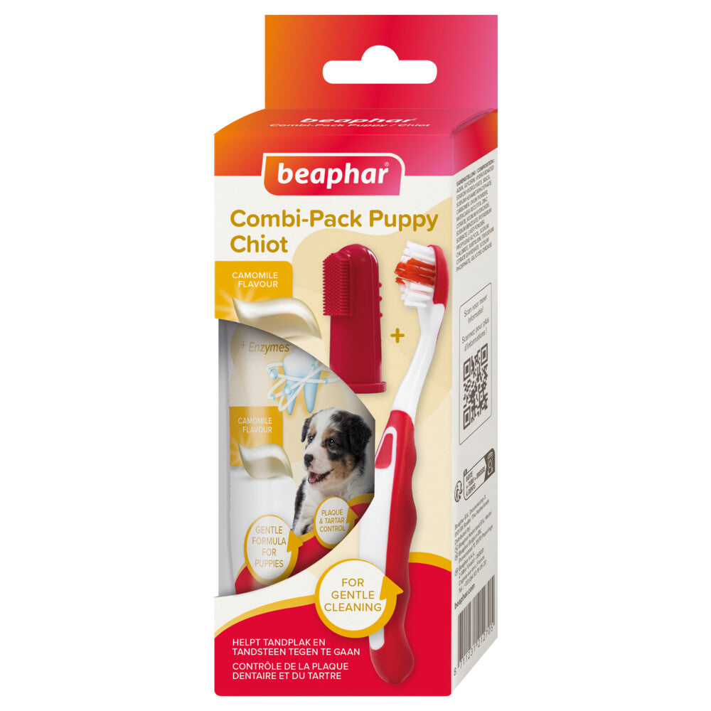 Beaphar - Toothpaste & Brush - Puppy