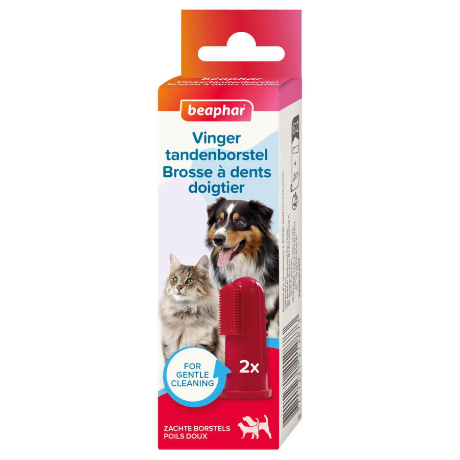 Beaphar - Fingerzahnbürste - 2 Stück