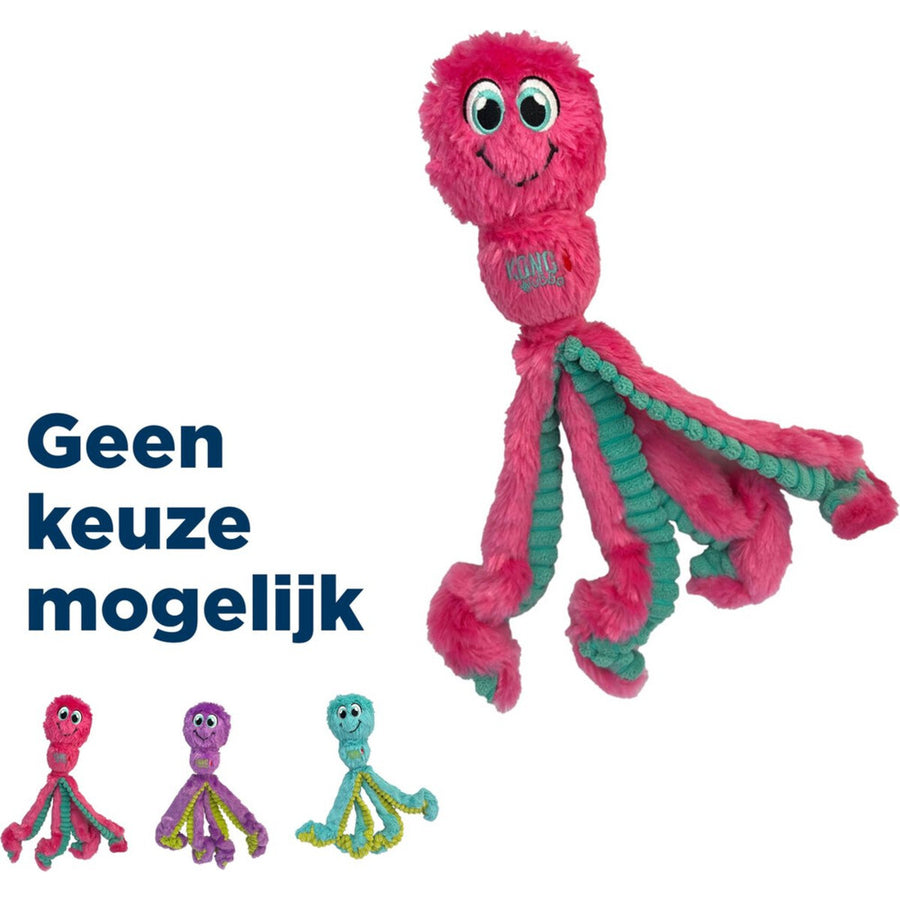 Kong - Wubba Octopus - Hondenspeelgoed - Assorti Large