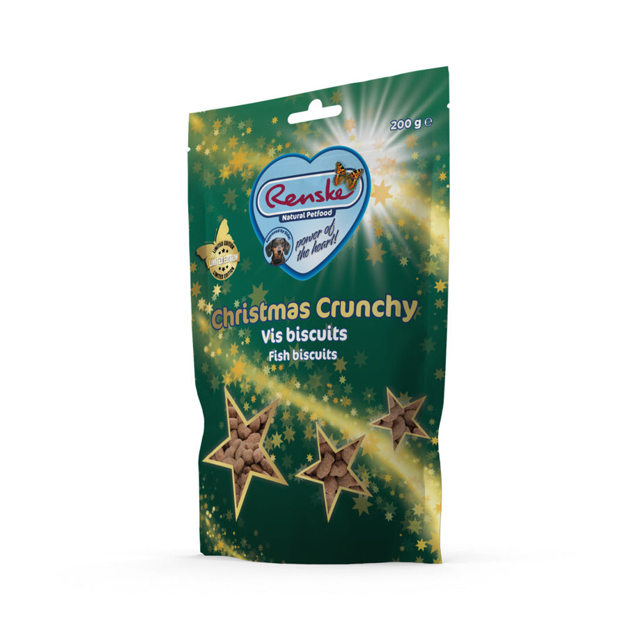 Renske - Christmas Crunchy - Verwensnacks - Vis 200g