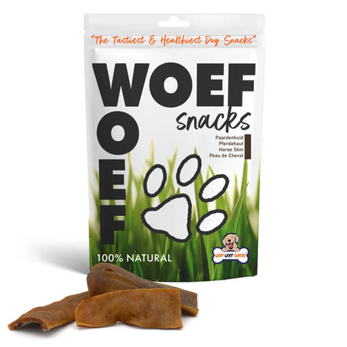 Arden Grange - Woef Woef Snacks Hondensnacks Paardenkophuiden - 0.50kg - Kauwsnacks - Gedroogd vlees - Paard - Honden vanaf 8kg - Geen toevoegingen