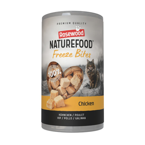 Rosewood - Naturefood Kattensnack Freeze Bites Chicken - 30g