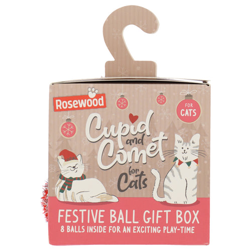 Rosewood - Feestelijke Ballenset Kattenspeelgoed