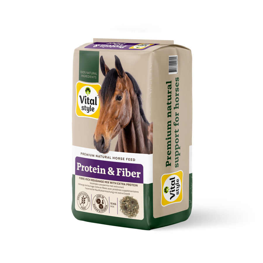 Arden Grange - Vitalstyle Paardenvoer Ruwvoermix Protein & Fiber 15kg