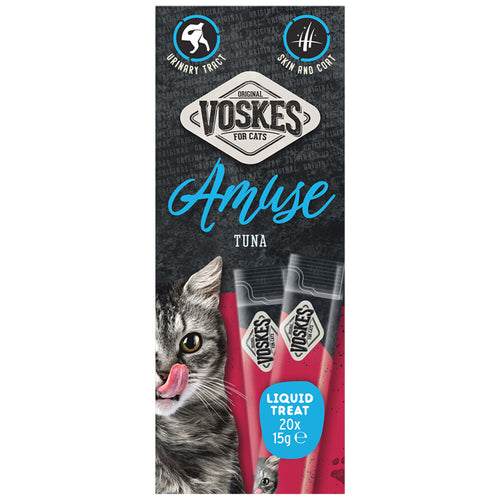 Voskes - Kattensnack Liquid Treat Tonijn - 20x15g