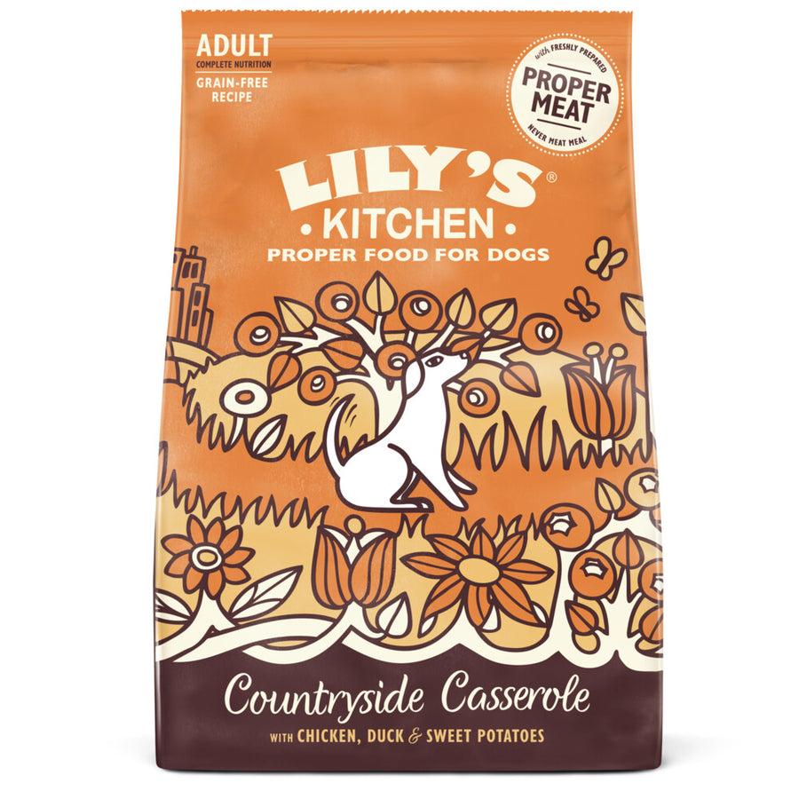 Lily's Kitchen - Droogvoer - Countryside Casserole - Kip & Eend - 7kg