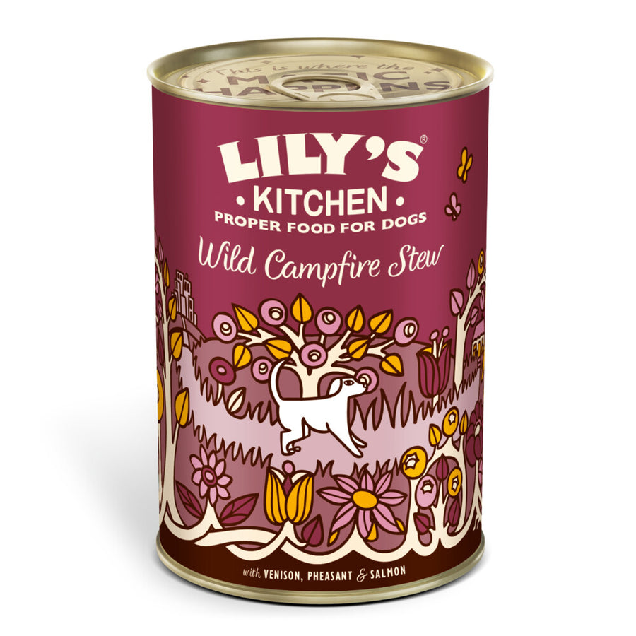 Lily's Kitchen - Hondenvoer Nat Wild Campfire Stew Hert - Fazant - Zalm - 400g