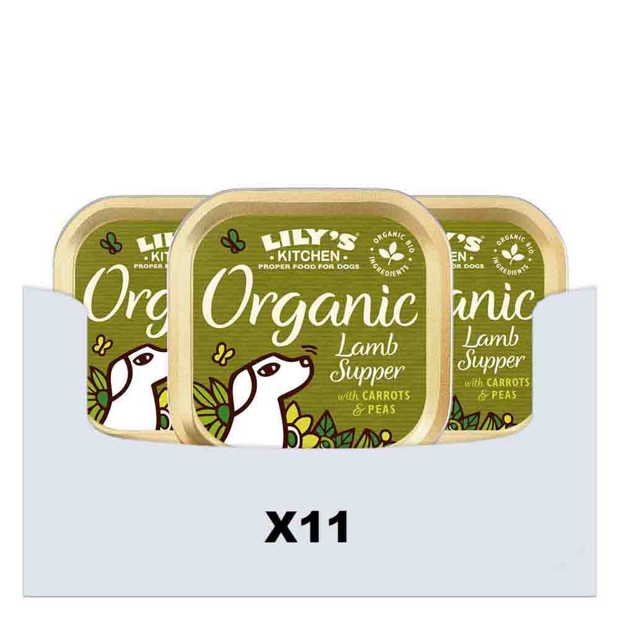 Lily's Kitchen - Organic Hondenvoer - Kuipje - Lam - 11 x 150g