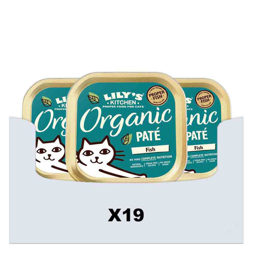Lily's Kitchen - Biologisch Visdiner Voor Katten - 85 - Voordeelbundel