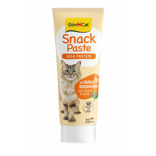 GimCat - Snackpasta Kip & Kattenkruid - 75g
