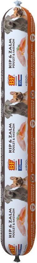 Biofood - Vleesvoeding Zalm - Hond - Natvoer - 800g