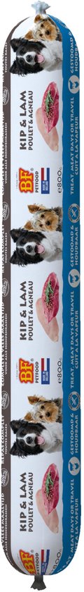 Biofood - Vleesvoeding Lam - Hond - Natvoer - 800g
