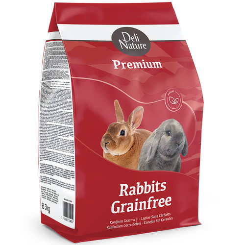 Deli Nature - Premium Konijnenvoer Graanvrij 3kg