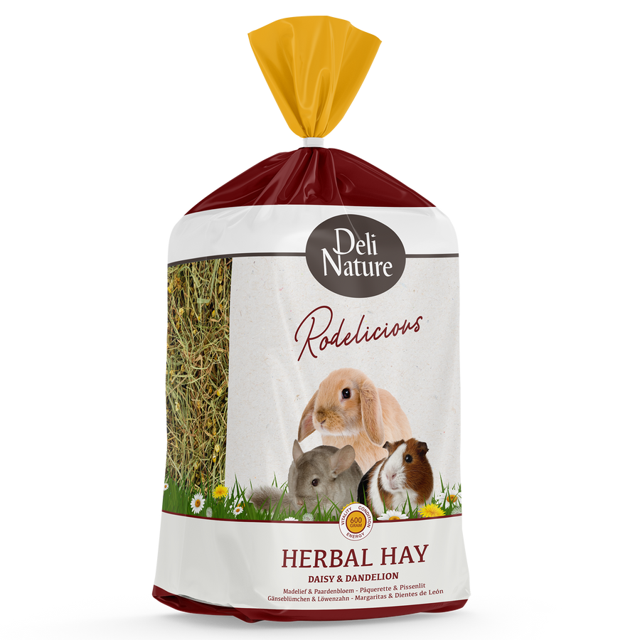 Deli Nature - Rodelicious Kruidenhooi Madelief & Paardenbloem - 600g