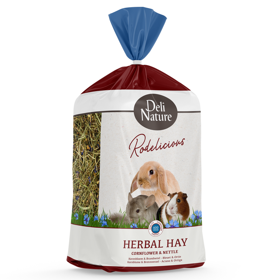 Deli Nature - Rodelicious Kruidenhooi Korenbloem & Brandnetel - 600g