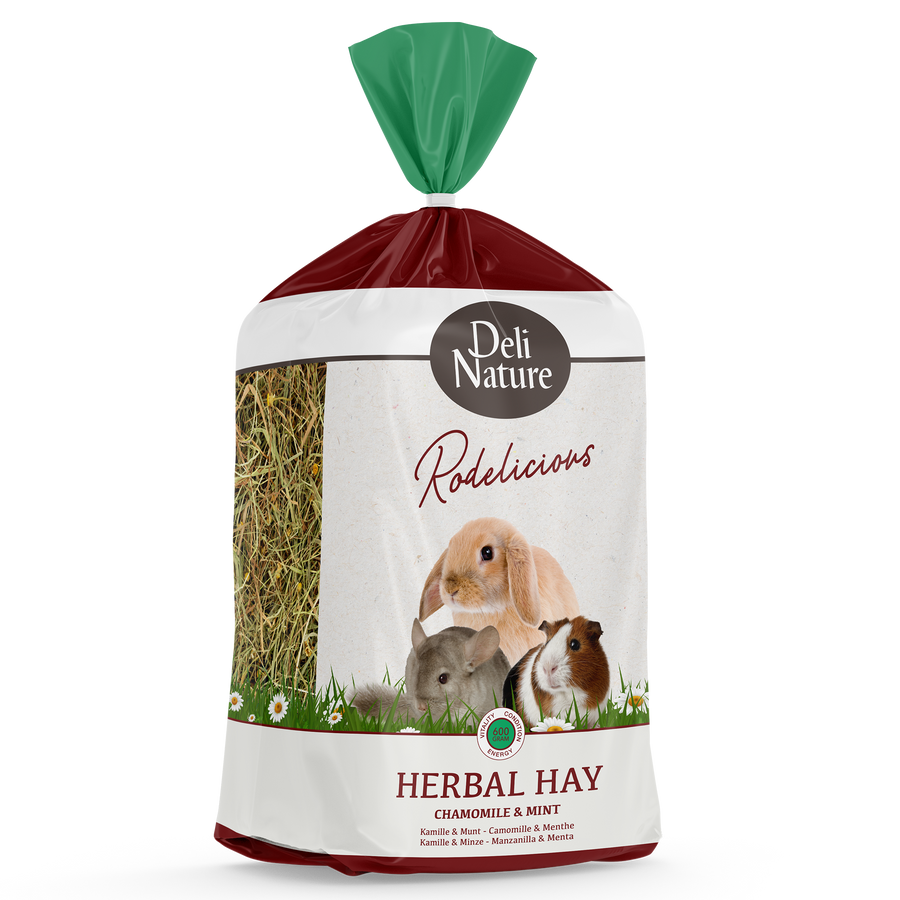 Deli Nature - Rodelicious Kruidenhooi Kamille & Munt - 600g