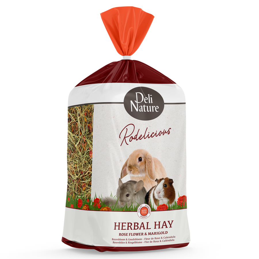 Deli Nature - Rodelicious Kruidenhooi Rozenbloem & Goudsbloem - 600g