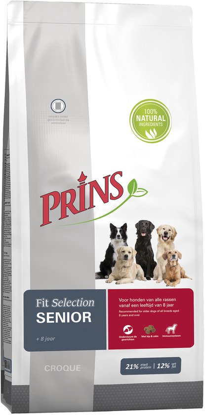Prins - Fit Selection Dog Senior 2kg