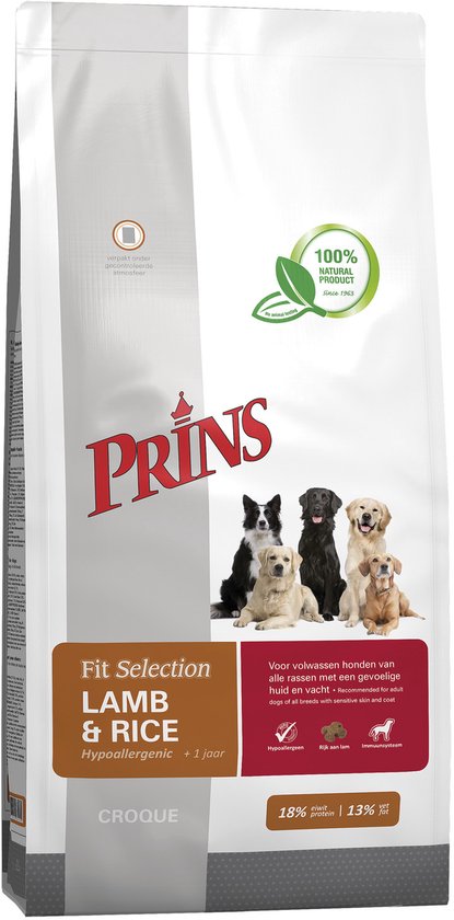 Prins - Fit Selection Lamb&Rice 2kg
