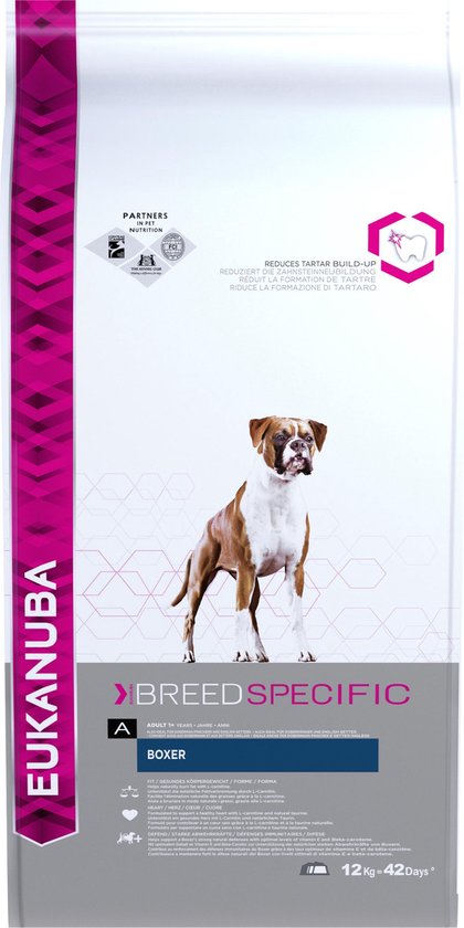 Eukanuba - Boxer - Breed Specific - Kip - Hondenvoer - 12kg