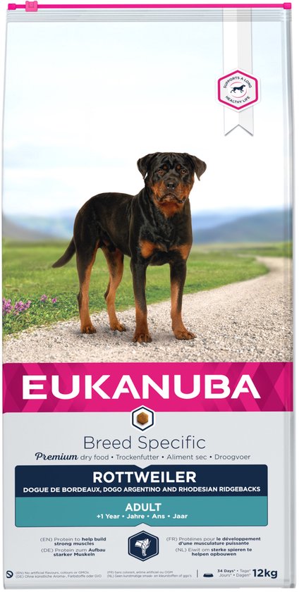 Eukanuba - Dog Adult - Rottweiler - Chicken - 12kg