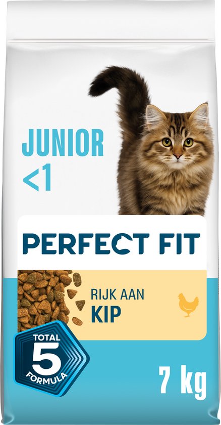 Perfect Fit - Kattenbrokken - Junior - Kip - 7kg