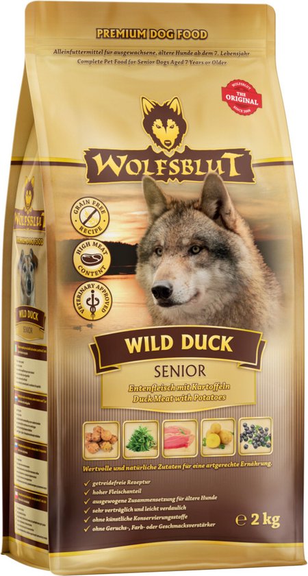 Wolfsblut - Wild Duck Senior 2kg