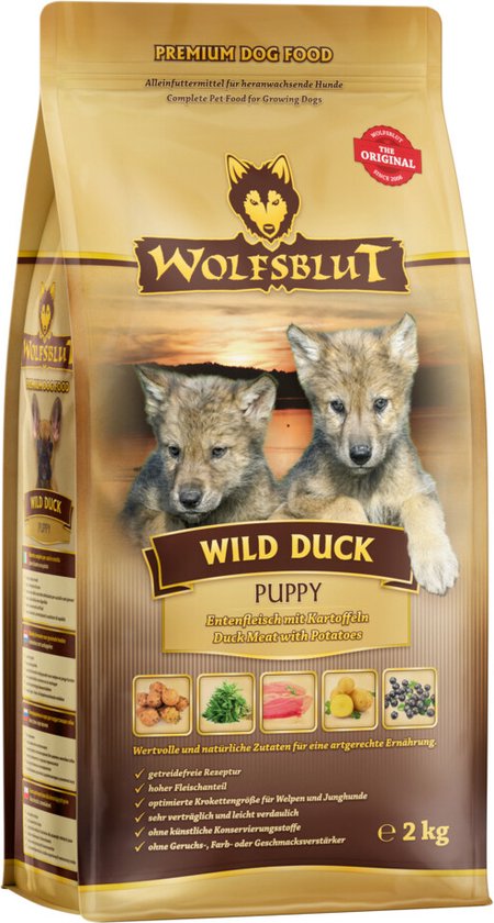 Wolfsblut - Wild Duck Puppy 2kg