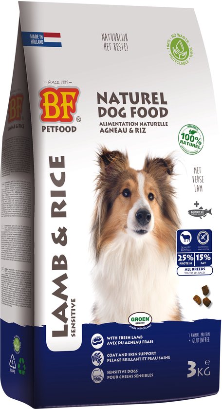 Biofood - Lam/Rijst 3kg
