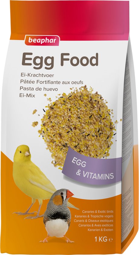 Beaphar - Eikrachtvoer kanaries & tropische vogels 1kg