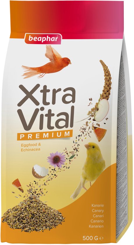 Beaphar - Xtra Vital Kanarievoer - Vogelvoer - 500g