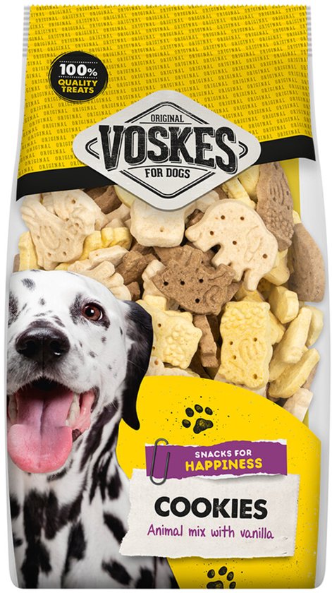 Voskes - Diertjes Mix Vanille - 750g
