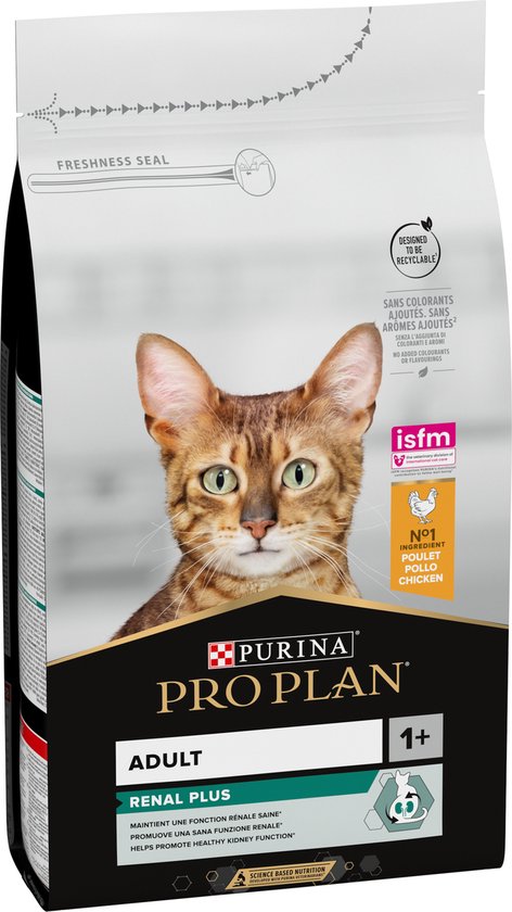 Pro Plan - Adult Renal Plus - Kattenvoer - Kip - 1,5kg