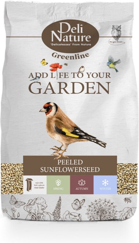 Deli Nature - Greenline Peeled Sunflowerseed - 850g