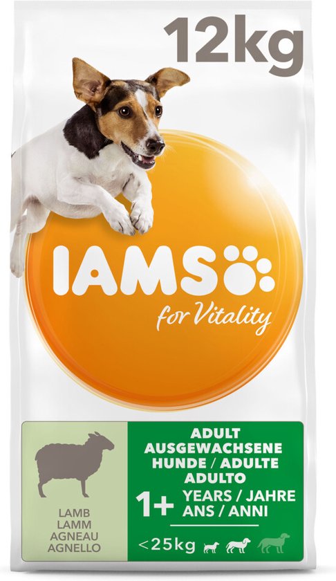Iams - Dog Adult Small - Medium Lam 12kg